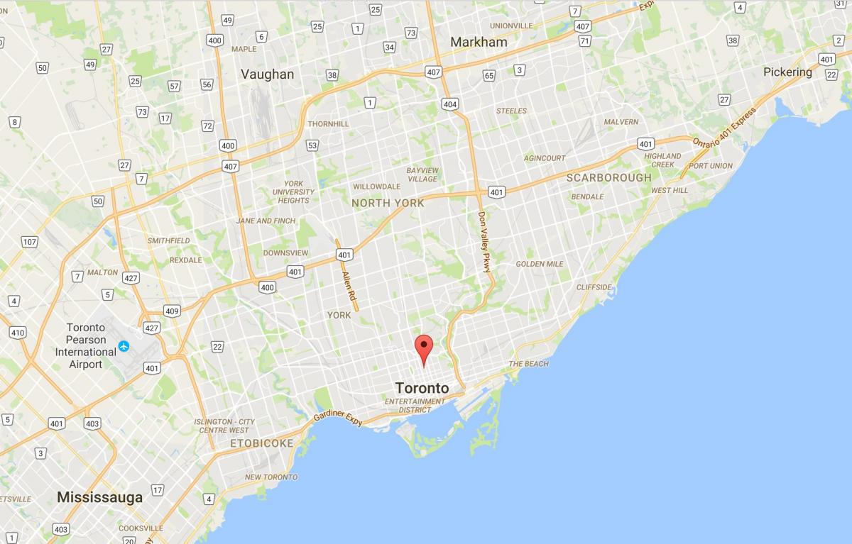 Karta Toronto-Toronto