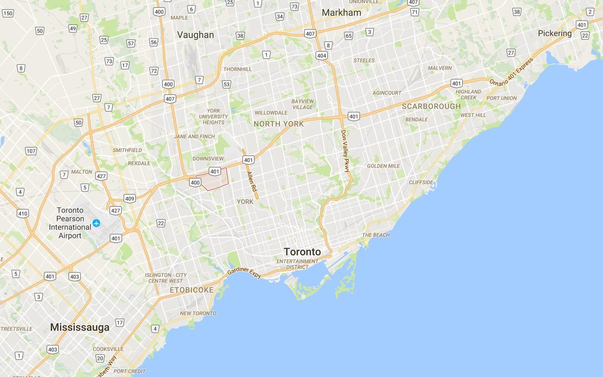 Karta javorov list Toronto