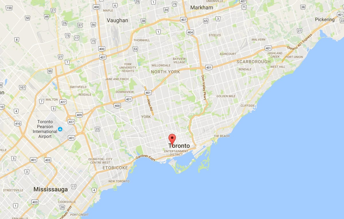 Karta kineska četvrt, Toronto