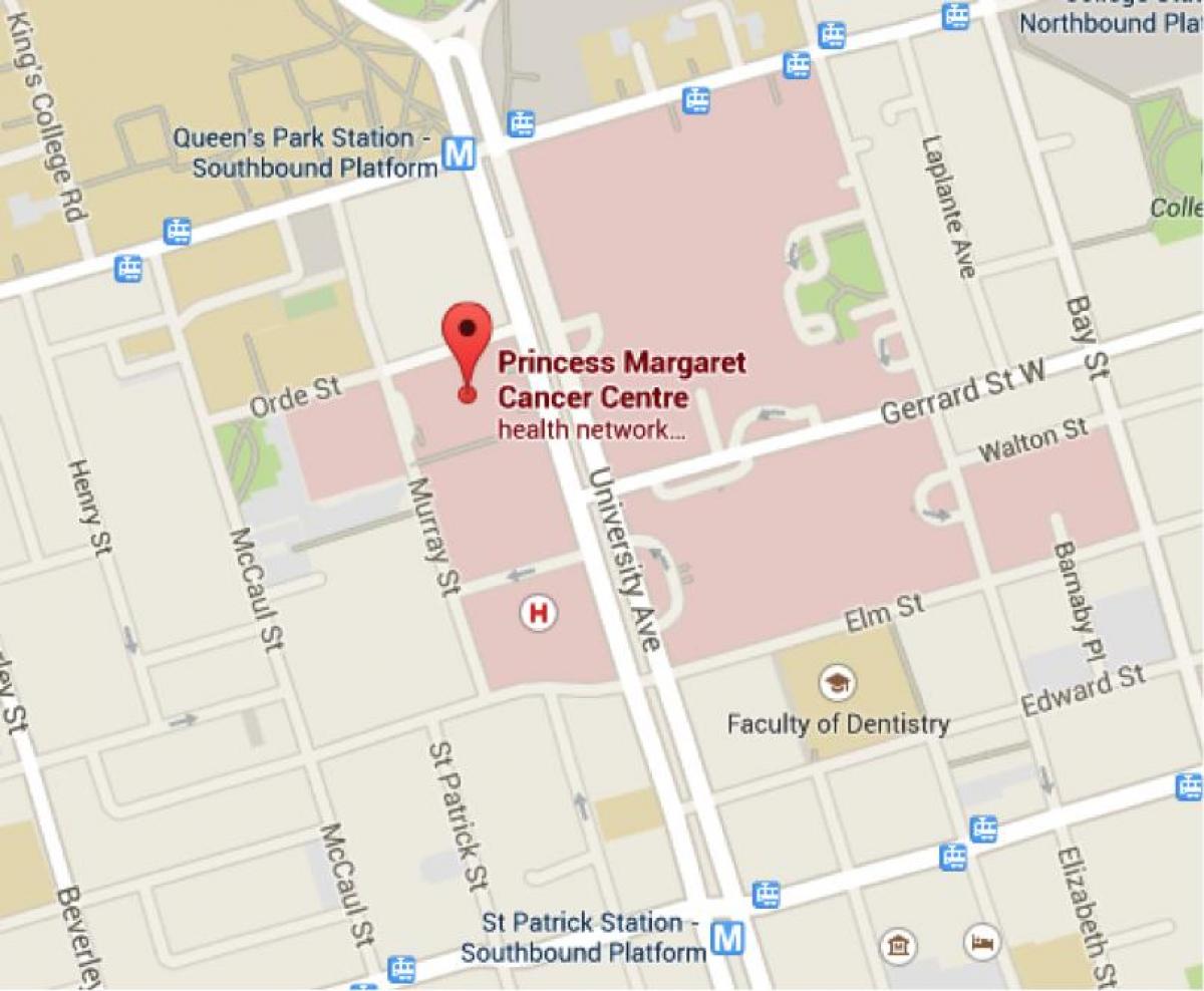 Karta Princeza Margaret cancer Centar Toronto