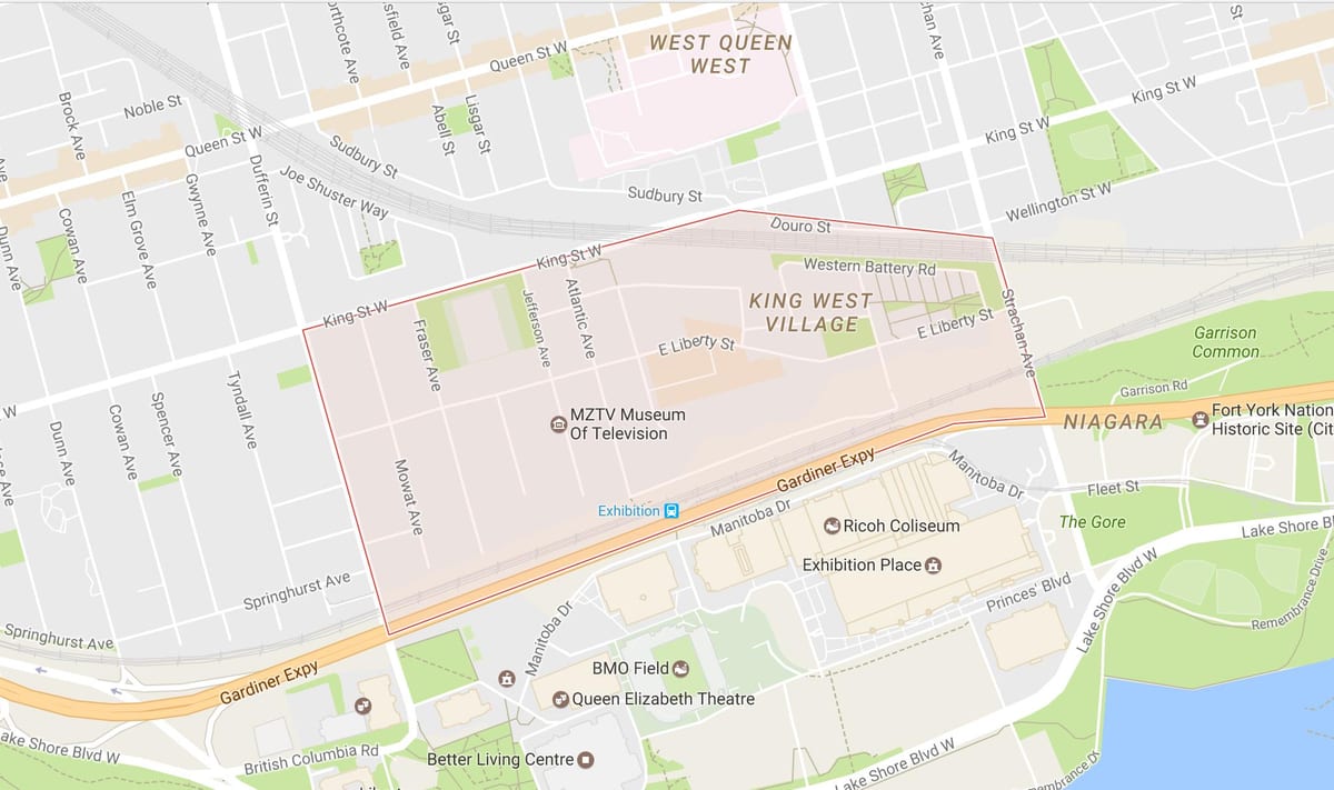 Karta slobode selu području Toronto