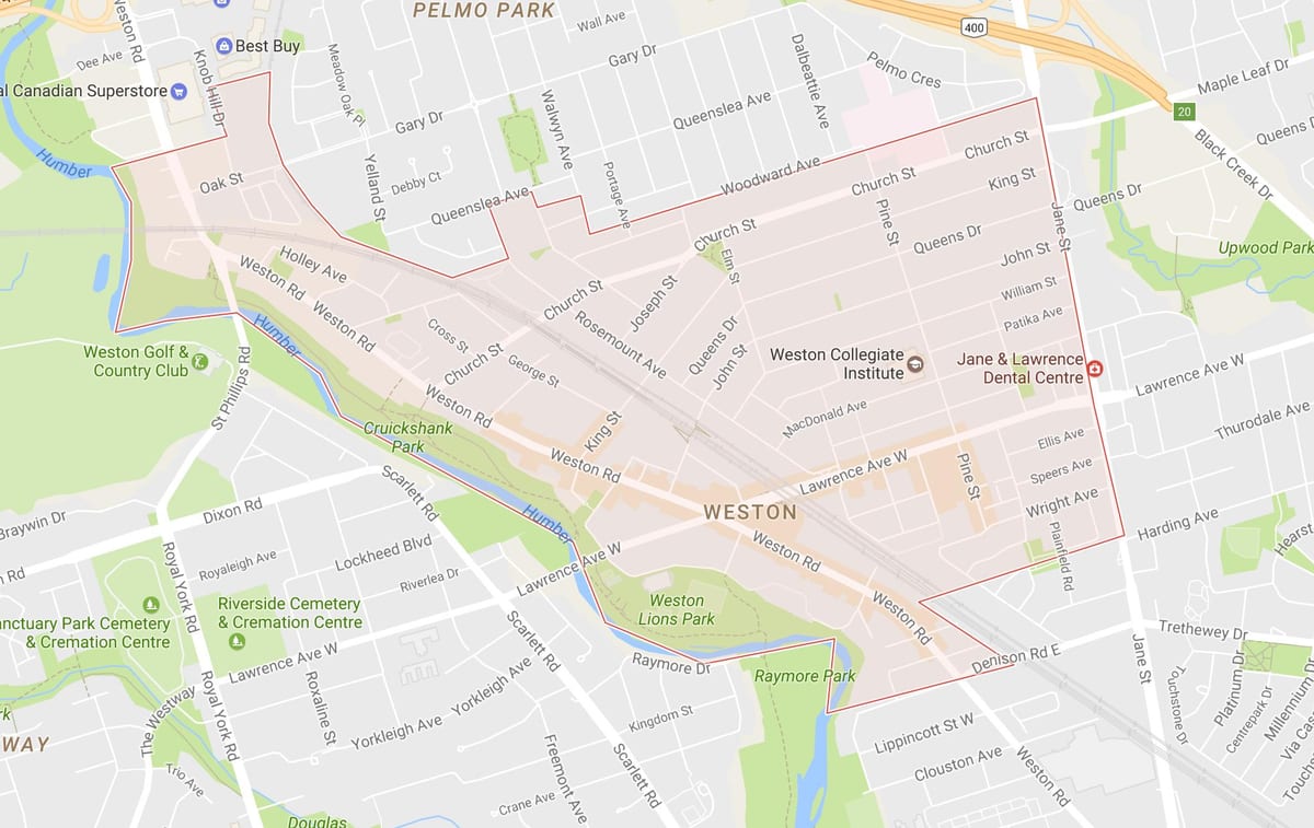 Weston području Toronto