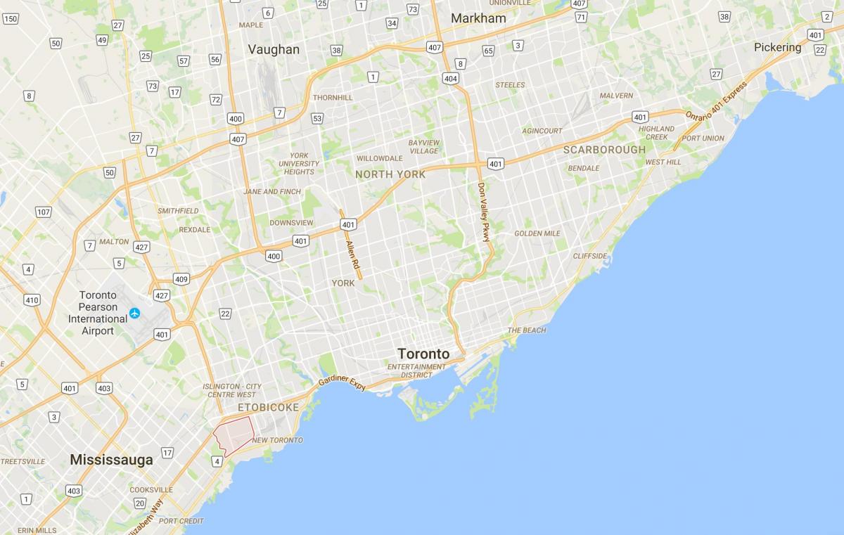 Karta Алдервуд Parkviewdistrict Toronto