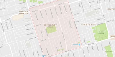 Karta Дувркорт Park Toronto