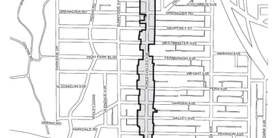 Karta Ронсесвальес Toronto