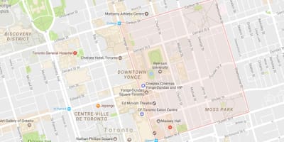 Karta Toronto Toronto City
