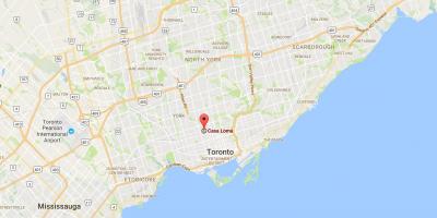 Karta Casa loma Toronto