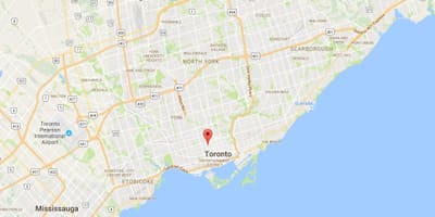 Karta kampusa sveučilišta u Torontu