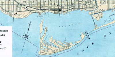 Karta Toronto luka 1906