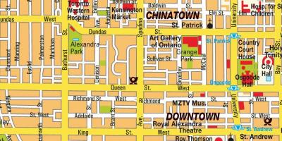 Karta Kineska Četvrt Ontario