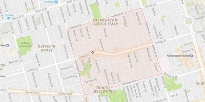 Kartica je mala Italija u području Toronto