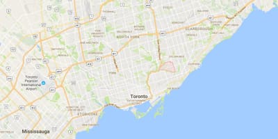 Kartica O ' Connor–Parkview području Toronto