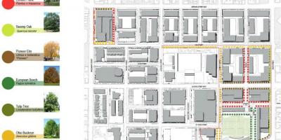 Karta plan revitalizacije faze Regents Park Toronto 3