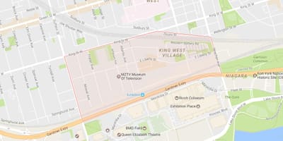 Karta slobode selu području Toronto