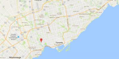 Karta Starog grada Mlin Toronto
