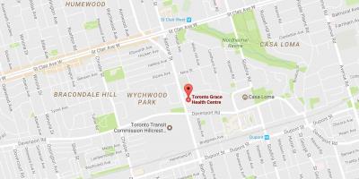 Karta Toronto centar zdravlja milost 