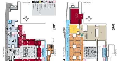 Karta umjetnička galerija Ontario razina 2