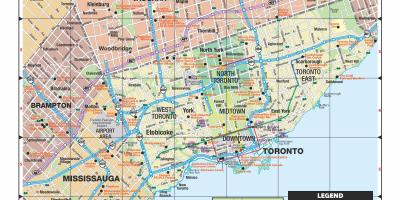 Kartica velikog Toronto 