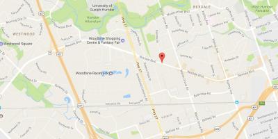 Karta Рексдэйле parkway Toronto