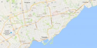 Karta Тэм O ' Шентер – Sullivandistrict Toronto